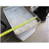 Image 9 : Qty Approx. 50 Metal Baking Sheets, Plastic Trays, etc. (Misc Sizes)
