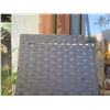 Image 2 : Qty 3 Woven Hinged Divider Screens 15" & 19" Wide (Height 47" to 81")