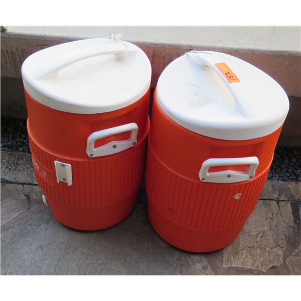 Qty 2 Igloo Beverage Cooler Dispensers