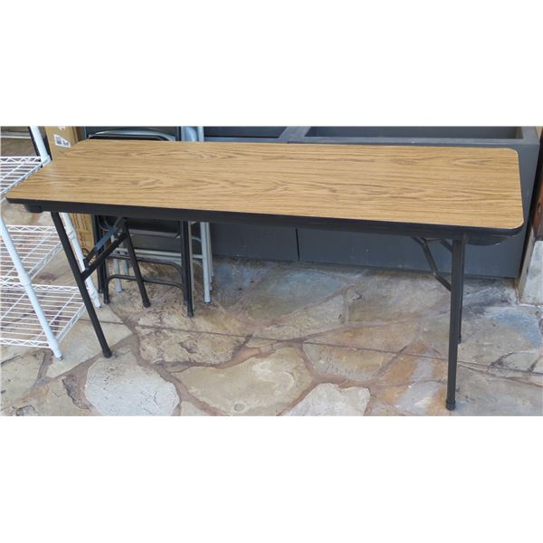 Qty 2 Folding Tables 60" x 18.5" x 29"H