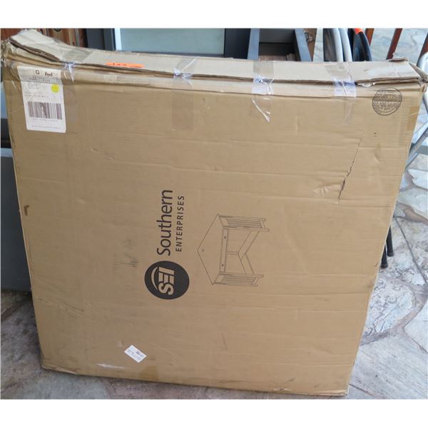 Southern Enterprises H0664100TX Small Corner Computer Desk in Box