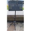 Image 1 : Metal Tripod Folding Music/Document Stand