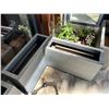 Image 3 : Qty 3 Lightweight Synthetic Planters 36" x 12" x 24"H