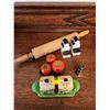 Image 1 : Salt and Pepper Shaker Collection with rolling pin