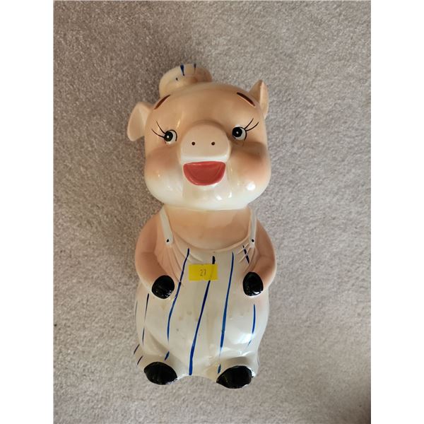 Piggy Bank with lots of pennies!