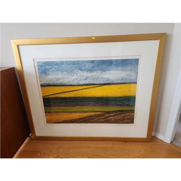 "Pouring Forth Light" Print by W. Morosoff- Smith 47"L  38.5"