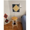 Image 1 : Floor Lamp and Stool