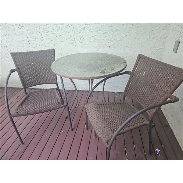 Patio Set & Plant Stand