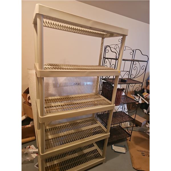 Keter - Grey Plastic Garage Shelf