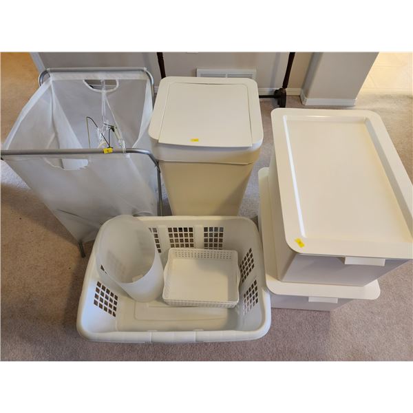 Laundry Hampers and Storage Bins