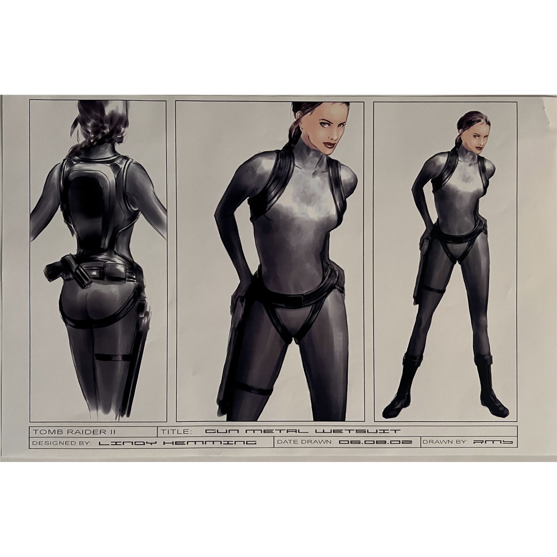 Lara Croft Tomb Raider Paramount Pictures concept art