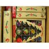 Image 2 : Large lot of antique style Christmas ornaments, new ornaments, 3 pieces of art glass and large lot o