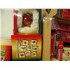 Image 5 : Large lot of antique style Christmas ornaments, new ornaments, 3 pieces of art glass and large lot o