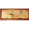 Image 1 : Historic old AK documents form 1940's in wood frame (2)