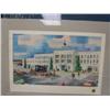 Image 6 : Fred Machetanz print signed and numbed 291/940 double matted and framed Hunters Dawn (244)