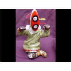 C. Allen Johnson Figure 7.5" Untitled, King Island Dancer 1962 (3)