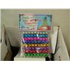 Image 2 : Large box of Christmas wrapping paper, metal stake candle holders (242)