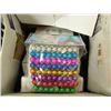 Image 3 : Large box of Christmas wrapping paper, metal stake candle holders (242)