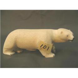 Fabulous 5" ivory polar bear Charles Edward 775-F  (2)