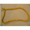 Image 1 : 32" Amber beads - 3/4" beads (3)