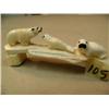 Image 2 : Polar bear, seal and walrus mounted on ivory base by Thomas Upchuck 276 - f (2)