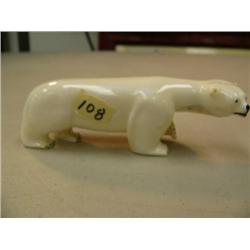 5" Ivory polar bear by Edward 780-F (2)