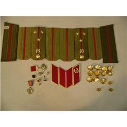 Lot of Russian Military insignia, medals, buttons (700)