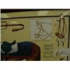 Image 6 : Framed picture of equestrian equipment, frame is fiberglass, frame is 32.5 x 44. (700)