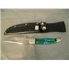Image 1 : John Wayne's son's 9.5" long malachite handled knife (3)