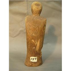 7" ancient wood artifact doll from St. Lawrence Island (3)