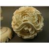 Image 3 : Ivory puzzle ball with a 3 elephant base "Mystery Ball" (3)