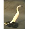 Image 1 : 3.75" ivory cormorant with baleen nose and eyes, Mitchell Tullie from Savoonga (3)