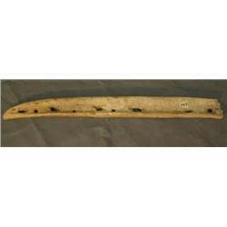 Very rare 20" whale bone sled runner may be 1000 years old (3)