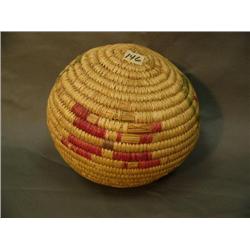 Eskimo rattle ball circa 1950, very rare, fair condition (3)