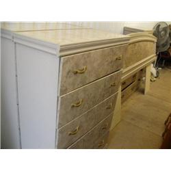 6 pc bedroom set - two nightstands, two high boys, and king headboard (241)