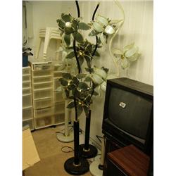 Lot of four pole lamps (241)