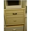 Image 4 : Lot of three white dressers , three night stands and a lamp (241)