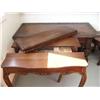 Image 2 : American hall table, walnut, 1920's, rare retail: $3000 (242)