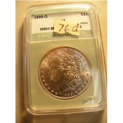 CHOICE ON FIVE: 1899 O Mint State 64 (3)