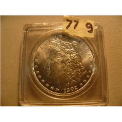 CHOICE ON EIGHT: Morgan uncirculated silver dollars 1902 O