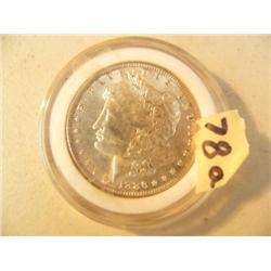 CHOICE ON FOURTEEN: Morgan uncirculated silver dollars 1886 P