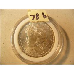 CHOICE ON FOURTEEN: Morgan uncirculated silver dollars 1884 O