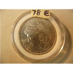 CHOICE ON FOURTEEN: Morgan uncirculated silver dollars 1890 P