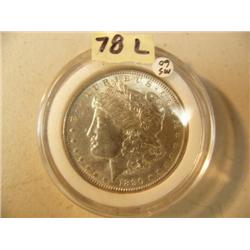 CHOICE ON FOURTEEN: Morgan uncirculated silver dollars 1890 P (3)
