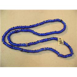 CHOICE ON 3: 30" Cobalt blue Russian Trade beads (3)