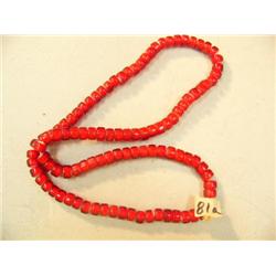 Choice on Two: Red heart beads A 24"   (3)
