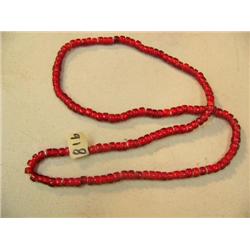 Choice on Two: Red heart beads B 32"  (3)