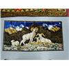 Image 2 : lot of 2 tapestries large and small (2)