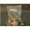 Image 1 : lot of foreign coins and Fur Rondy buttons (2)