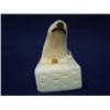 Image 5 : 1.5 in. high ivory bears mounted on ivory bases